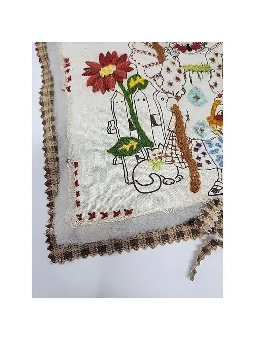 Handmade Wall Hanging An Angels Work Is Never Done Wood Hanger Homespun Country